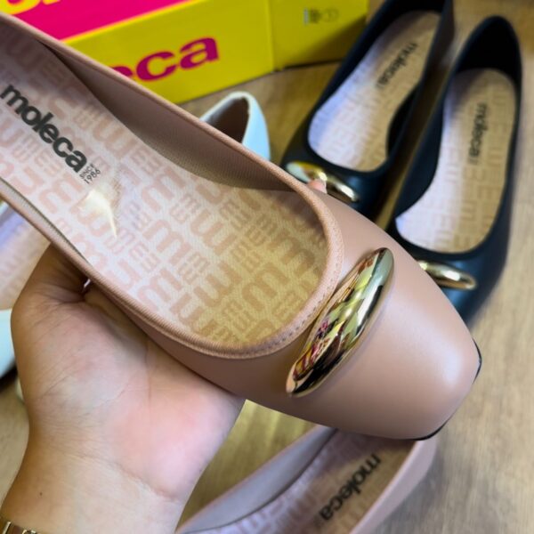Sapatilha Moleca Detalhe Dourado 5729.131 - Imagem 4