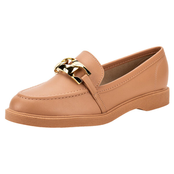 Mocassim Feminino Moleca Salmão