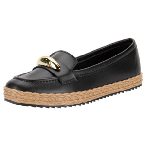 Mocassim Feminino Moleca Preto