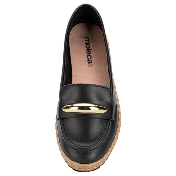 Mocassim Feminino Moleca Preto - Imagem 4