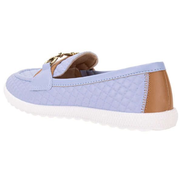 Mocassim Feminino Moleca Azul - Imagem 3