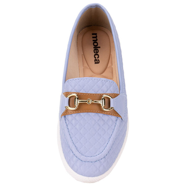 Mocassim Feminino Moleca Azul - Imagem 4