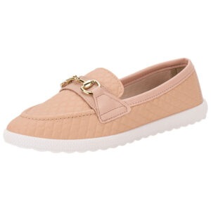 Mocassim Feminino Moleca Salmão
