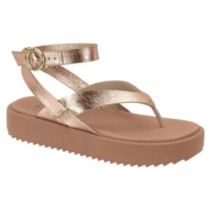 Flat Moleca Flatform - Ouro Rosa