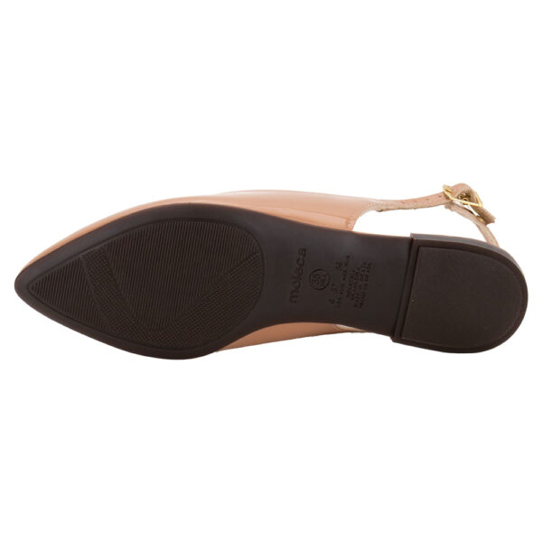 Sapato Feminino Mule Moleca Salmão - Imagem 5