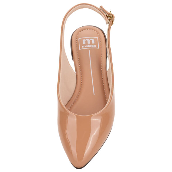 Sapato Feminino Mule Moleca Salmão - Imagem 4