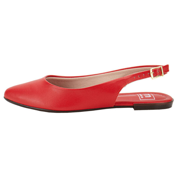 Sapato Feminino Mule Moleca Vermelho - Imagem 2