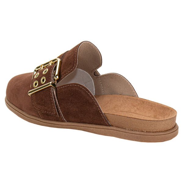 Sapato Feminino Mule Moleca Café - Imagem 3