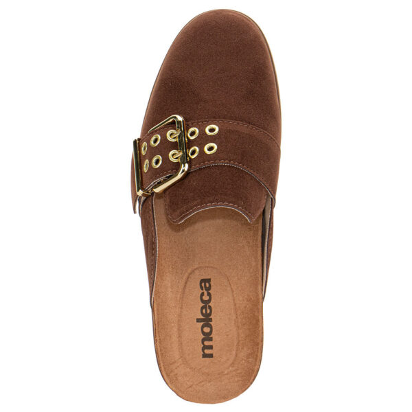 Sapato Feminino Mule Moleca Café - Imagem 4