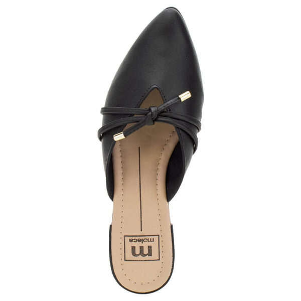 Sapato Feminino Mule Moleca Preto - Imagem 4
