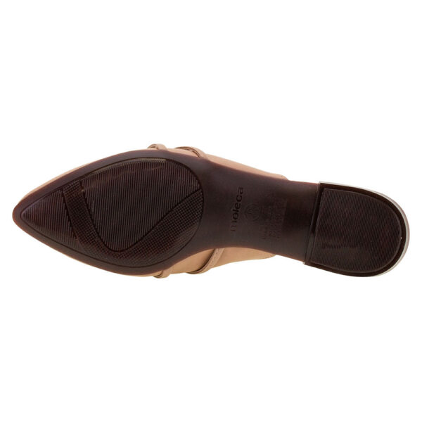 Sapato Feminino Mule Moleca Bege - Imagem 5