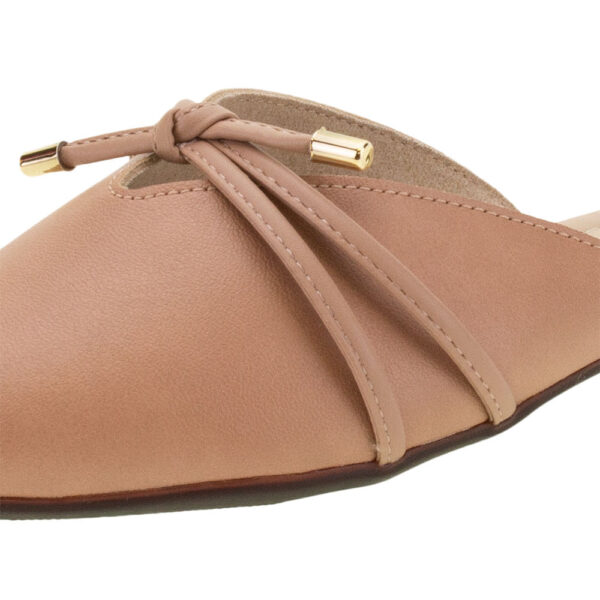 Sapato Feminino Mule Moleca Bege - Imagem 4