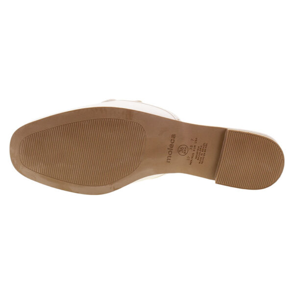 Sapato Feminino Mule Moleca Branco - Imagem 5