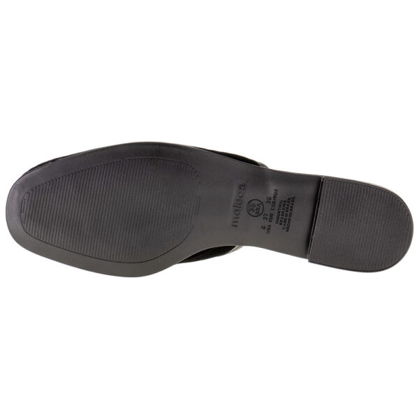 Sapato Feminino Mule Moleca Preto/Nobuck - Imagem 5