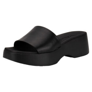 Tamanco Feminino Salto Grosso Moleca Preto