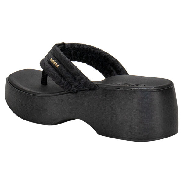 Tamanco Feminino Salto Grosso Moleca Preto - Imagem 3