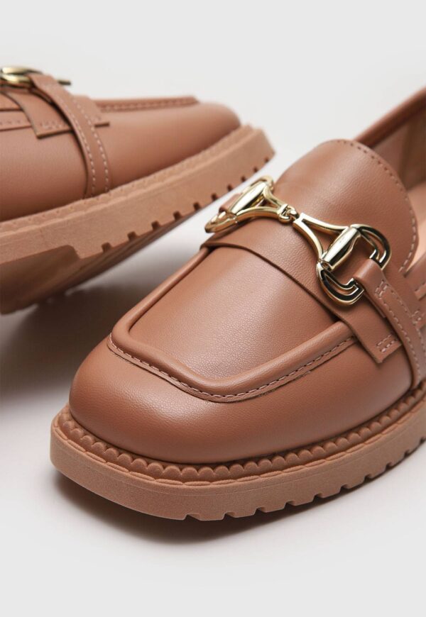Mocassim Moleca Com Aplicação Decorativa Nude - Imagem 5