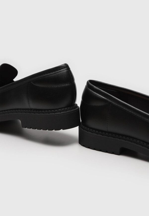 Mocassim Moleca Com Aplicação Decorativa Preto - Imagem 4