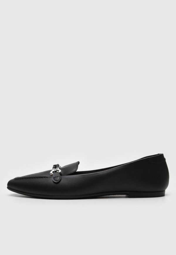 Mocassim Moleca Com Aplicação Decorativa Preto - Imagem 2