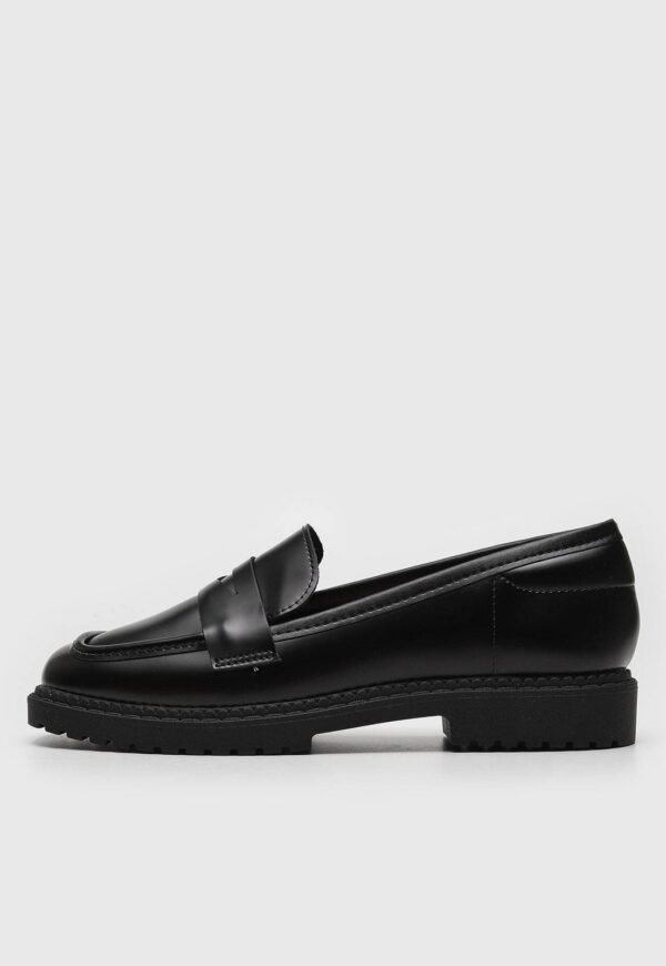 Mocassim Moleca Liso Preto - Imagem 2