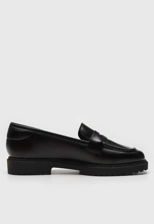 Mocassim Moleca Liso Preto - Imagem 3