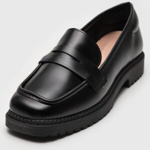 Mocassim Moleca Liso Preto