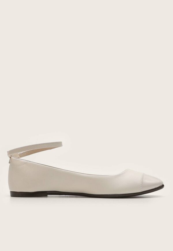 Sapatilha Moleca Boneca Off-White - Imagem 3