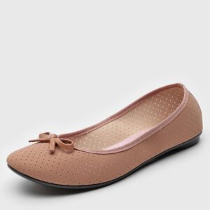 Sapatilha Moleca Perfuros Bege