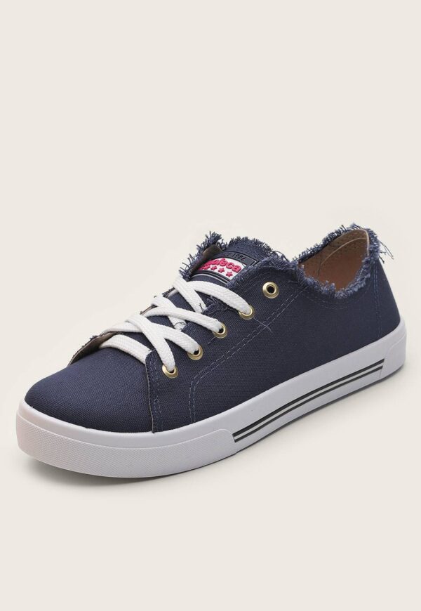 Tênis Moleca Jeans Azul-Marinho
