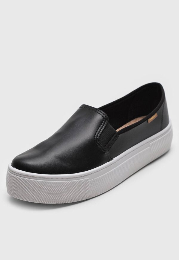 Tênis Moleca Liso Preto